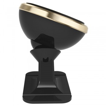 Telefons turētājs Baseus 360° Rotation Magnetic Mount zeltains SUGENT-NT0V