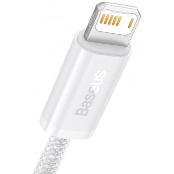 Laadimisjuhe Baseus Dynamic USB-A to Lightning 2.4A 1.0m valge CALD000402