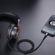 Audio parveidotājs Joyroom SY-A02 Lightning to 3.5mm 1.0m melns