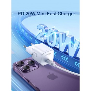 Charger Joyroom JR-TCF02 Type-C PD20W + Lightning 1.0m white