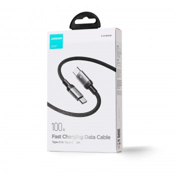 USB cable Joyroom S-CC100A10 Type-C to Type-C 100W 1.2m black