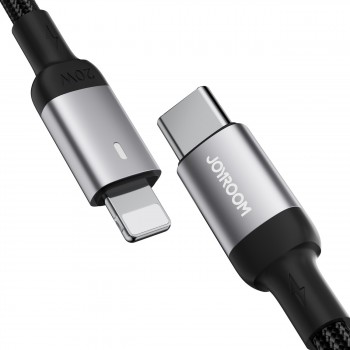 USB kabelis Joyroom S-CL020A10 Type-C to Lightning 20W 1.2m melns