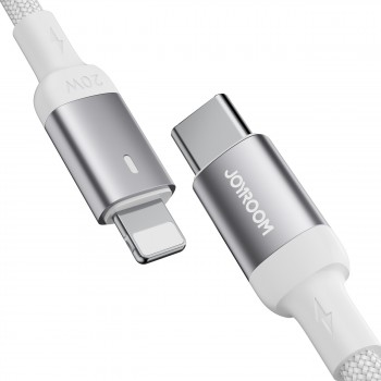 USB kabelis Joyroom S-CL020A10 Type-C to Lightning 20W 2.0m balts