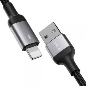 USB cable Joyroom S-UL012A10 USB to Lightning 2.4A 1.2m black