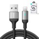 USB kabelis Joyroom S-UL012A10 USB to Lightning 2.4A 1.2m melns
