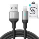 USB kabelis Joyroom S-UL012A10 USB to Lightning 2.4A 2.0m melns