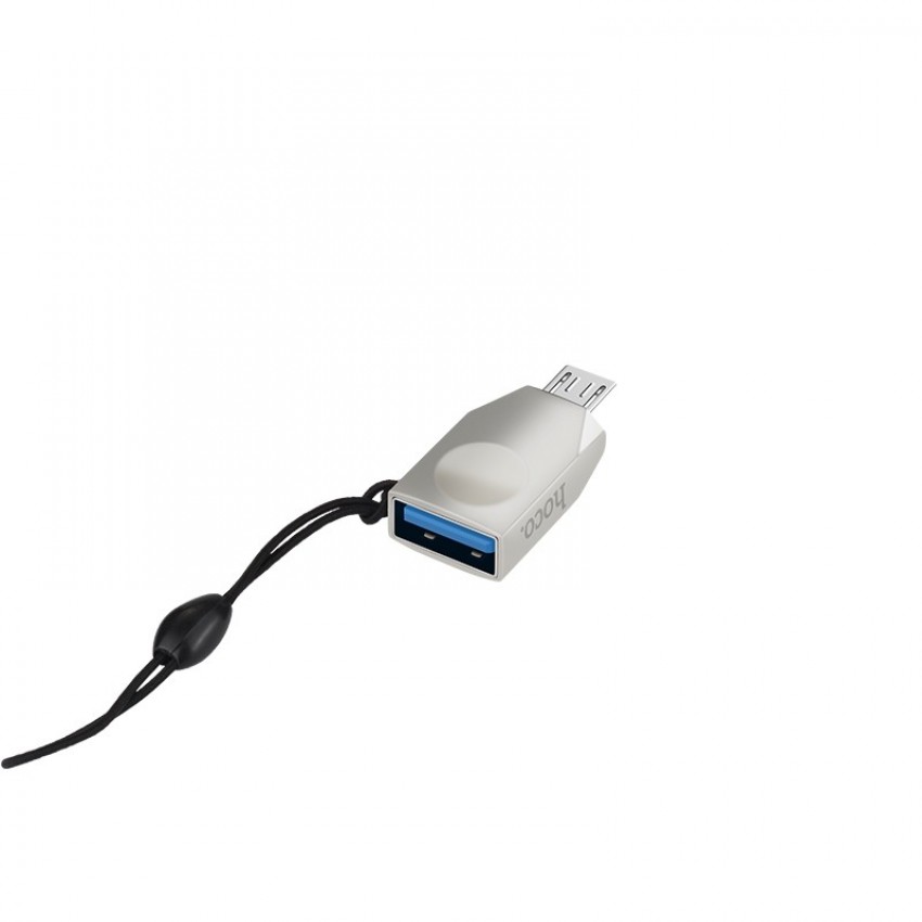 Parveidotājs Hoco UA10 MicroUSB to USB-A peleks