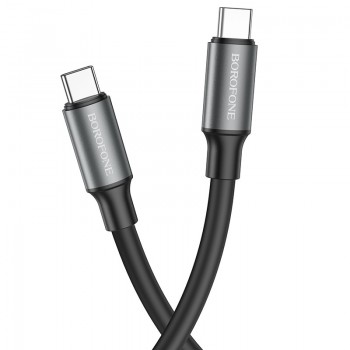 USB cable Borofone BX82 60W Type-C to Type-C 1.0m black