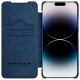 Maciņš Nillkin Qin Pro Leather Apple iPhone 14 Pro Max zils