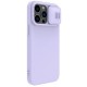 Maciņš Nillkin CamShield Silky Magnetic Silicone Apple iPhone 14 Pro gaiši violets
