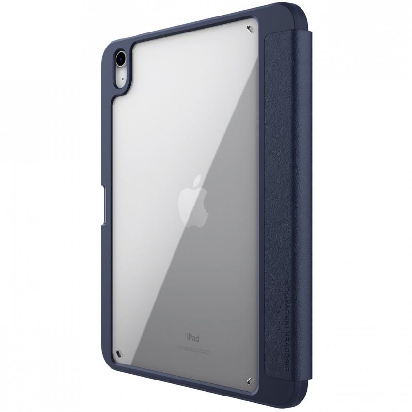 Tahvelarvuti ümbris Nillkin Bevel Leather Apple iPad 10.9 2022 sinine