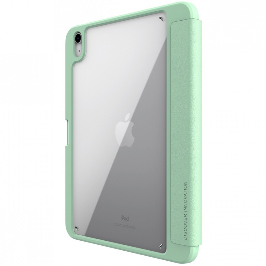 Tahvelarvuti ümbris Nillkin Bevel Leather Apple iPad Air 2020/2022 10.9 roheline