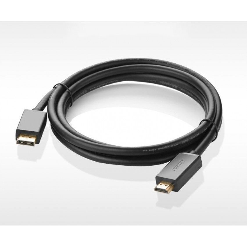 Cable Ugreen DP101 DisplayPort to HDMI 2.0m black