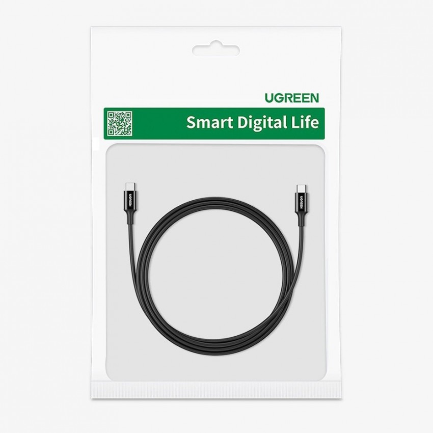 USB cable Ugreen US300 USB-C to USB-C 5A 100W 2.0m black