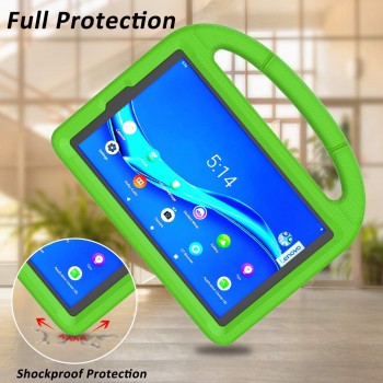 Telefoniümbris Shockproof Kids Samsung X210/X215/X216 Tab A9 Plus 11.0 roheline