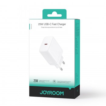 Laadija Joyroom JR-TCF11 USB-C 25W valge