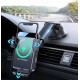 Car charger-holder Joyroom JR-ZS219 (air vent+dashboard) 15W wireless black