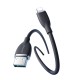 USB kabelis Joyroom SA29-AL3 USB to Lightning 3A 1.2m melns