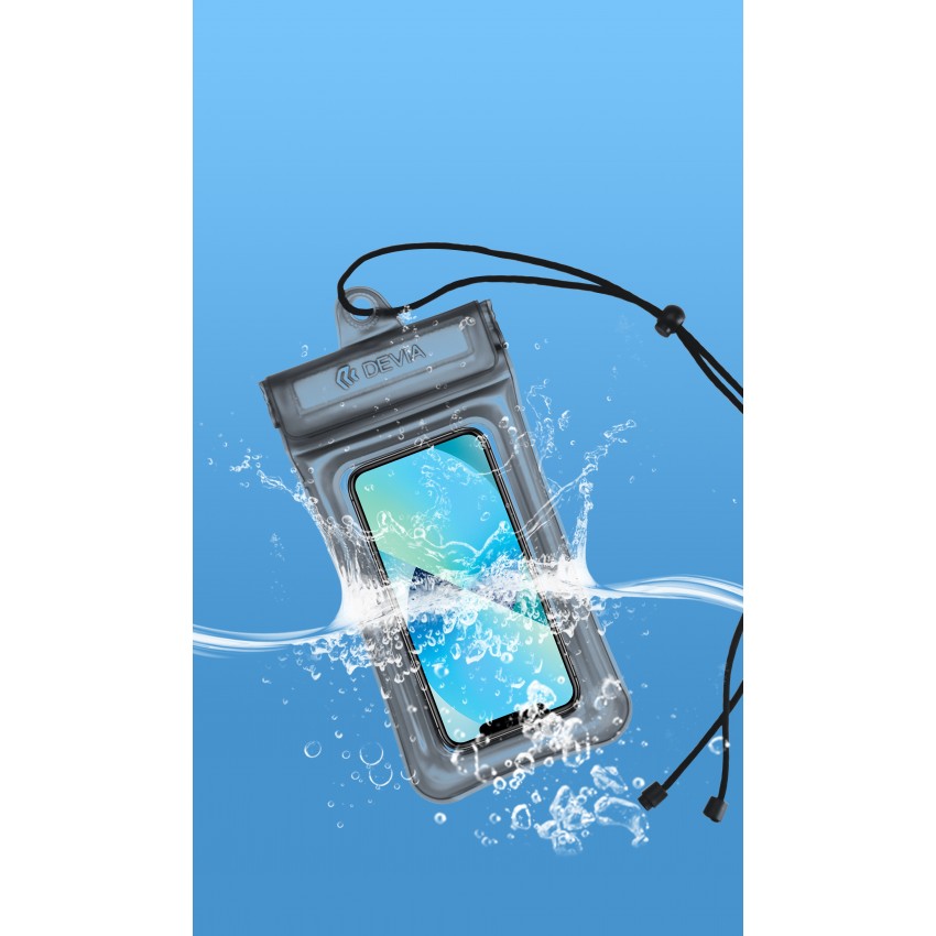Mobile phone floating waterproof bag Devia pink