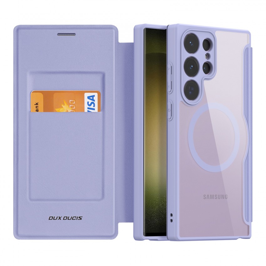 Telefoniümbris Dux Ducis Skin X Pro Samsung S928 S24 Ultra sinine