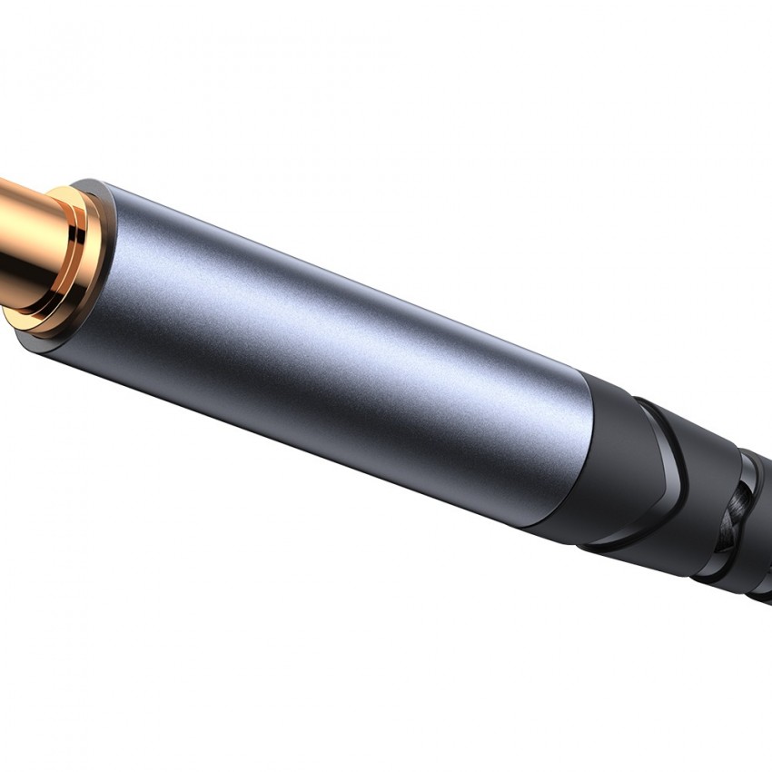 Audio kabelis Joyroom SY-A06 Lightning to 3,5mm 1.2m melns