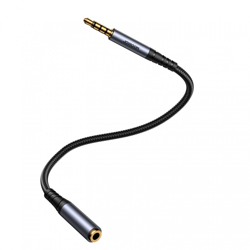 Audio cable Joyroom SY-A09 3,5mm (M) to 3,5mm (F) 1.2m black