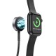 Laadimisjuhe Hoco CW54 2in1 USB-C to Lightning/Apple Watch 1.2m must
