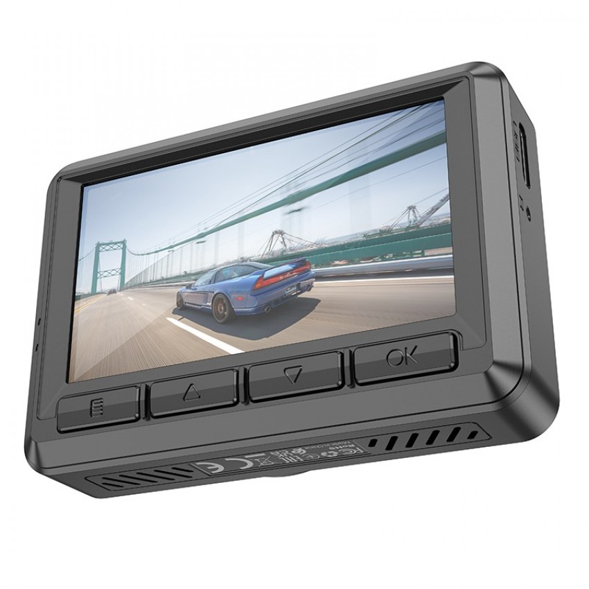 Card DVR Hoco DV2 Driving Recorder With Display