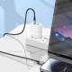 USB kabelis Borofone BX101 60W USB-C to Lightning 1.0m balts
