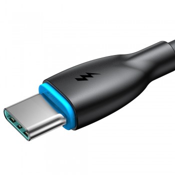 USB kabelis Joyroom S-A30 USB to USB-C 3A 1.0m melns