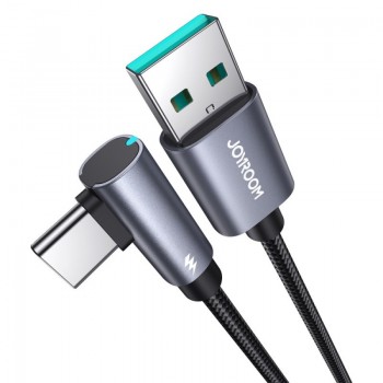 USB kabelis Joyroom S-AC027A17 USB to USB-C 3A 1.2m melns