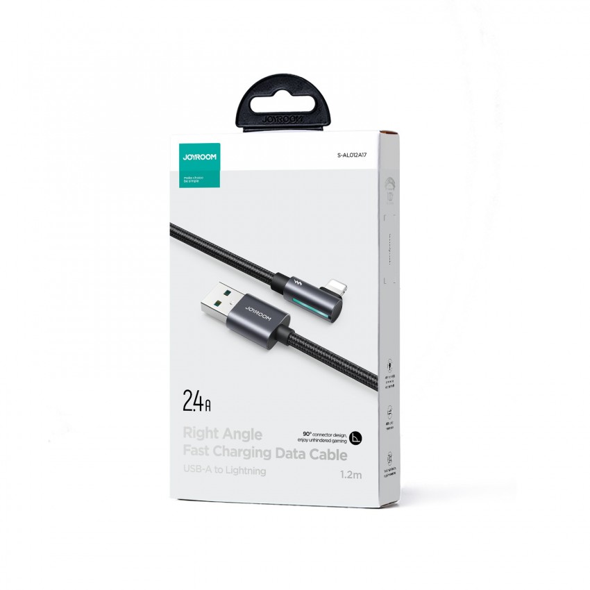 USB cable Joyroom S-CL020A17 USB to Lightning 2.4A 1.2m black