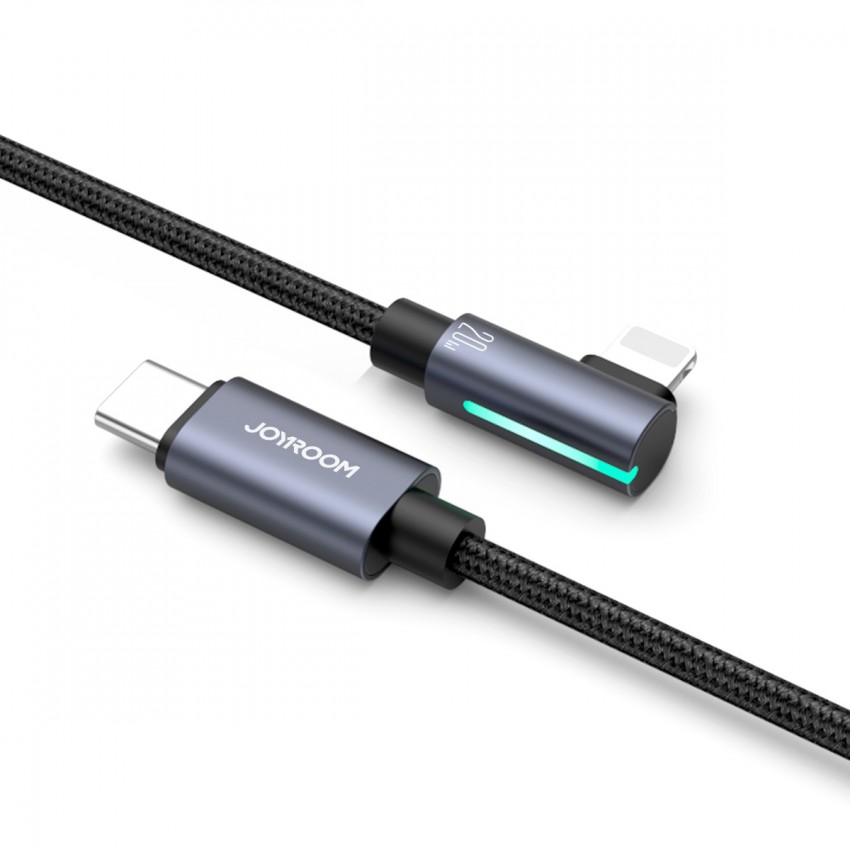 USB kabelis Joyroom S-CL020A17 USB-C to Lightning 20W 1.2m melns