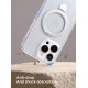 Maciņš Joyroom JR-BP004 Magnetic Protective Phone Case With Holder Apple iPhone 15 pelēks