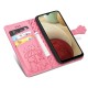 Maciņš Cat-Dog Samsung A556 A55 5G rozā