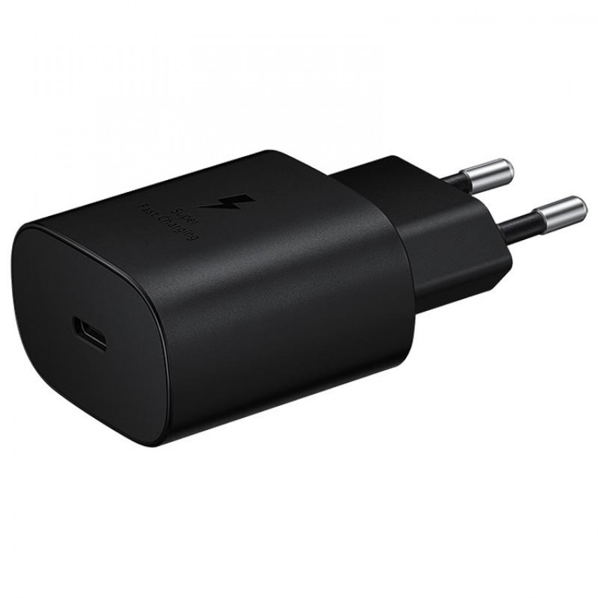 Charger Samsung EP-TA800XBEGWW 25W + Type-C cable 25W black
