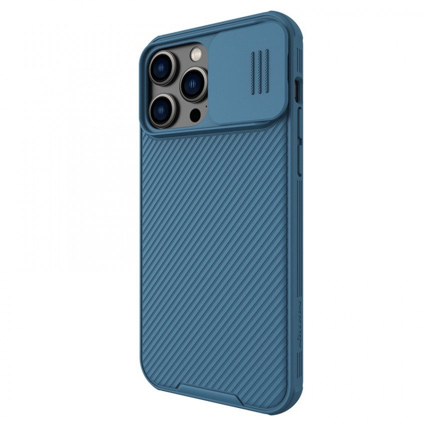 Telefoniümbris Nillkin CamShield Pro Apple iPhone 15 Plus sinine