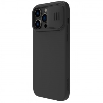 Case Nillkin CamShield Silky Silicone Apple iPhone 15 Plus black