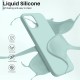 Telefoniümbris Liquid Silicone 1.5mm Apple iPhone 13 piparmündi värv