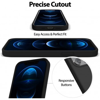 Maciņš Mercury Silicone Case Apple iPhone 15 melns