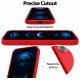 Maciņš Mercury Silicone Case Apple iPhone 12/12 Pro sarkans