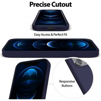 Maciņš Mercury Silicone Case Apple iPhone 11 tumši zils