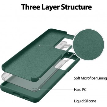 Case Mercury Silicone Case Apple iPhone 14 Pro Max dark green