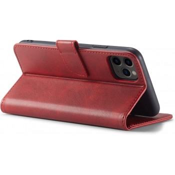 Maciņš Wallet Case Samsung A715 A71 sarkans