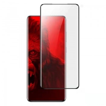LCD kaitsev karastatud klaas Adpo 3D case-friedly Samsung G975 S10 Plus kumer must