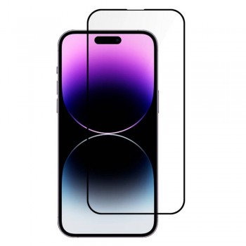 LCD kaitsev karastatud klaas Adpo 5D iPhone 7 kumer must
