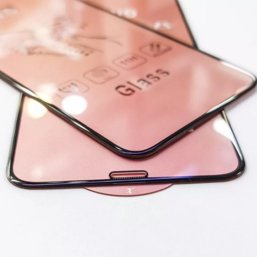LCD kaitsev karastatud klaas 520D Apple iPhone SE 2020/SE 2022 must