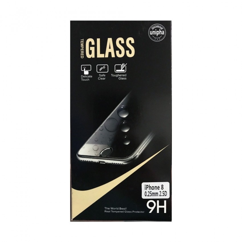 Tempered glass 520D Apple iPhone 6/6S black