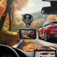 Videosalvesti Hoco DV6 Dual Channel Driving Recorder With Display
