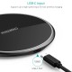 Wireless charger Choetech 15W Fast Wireless Charging Pad T559-F black
